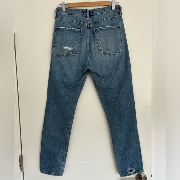 Agolde Feel Good High Waisted Button Fly Jeans Size 27 - Picture 4 of 15